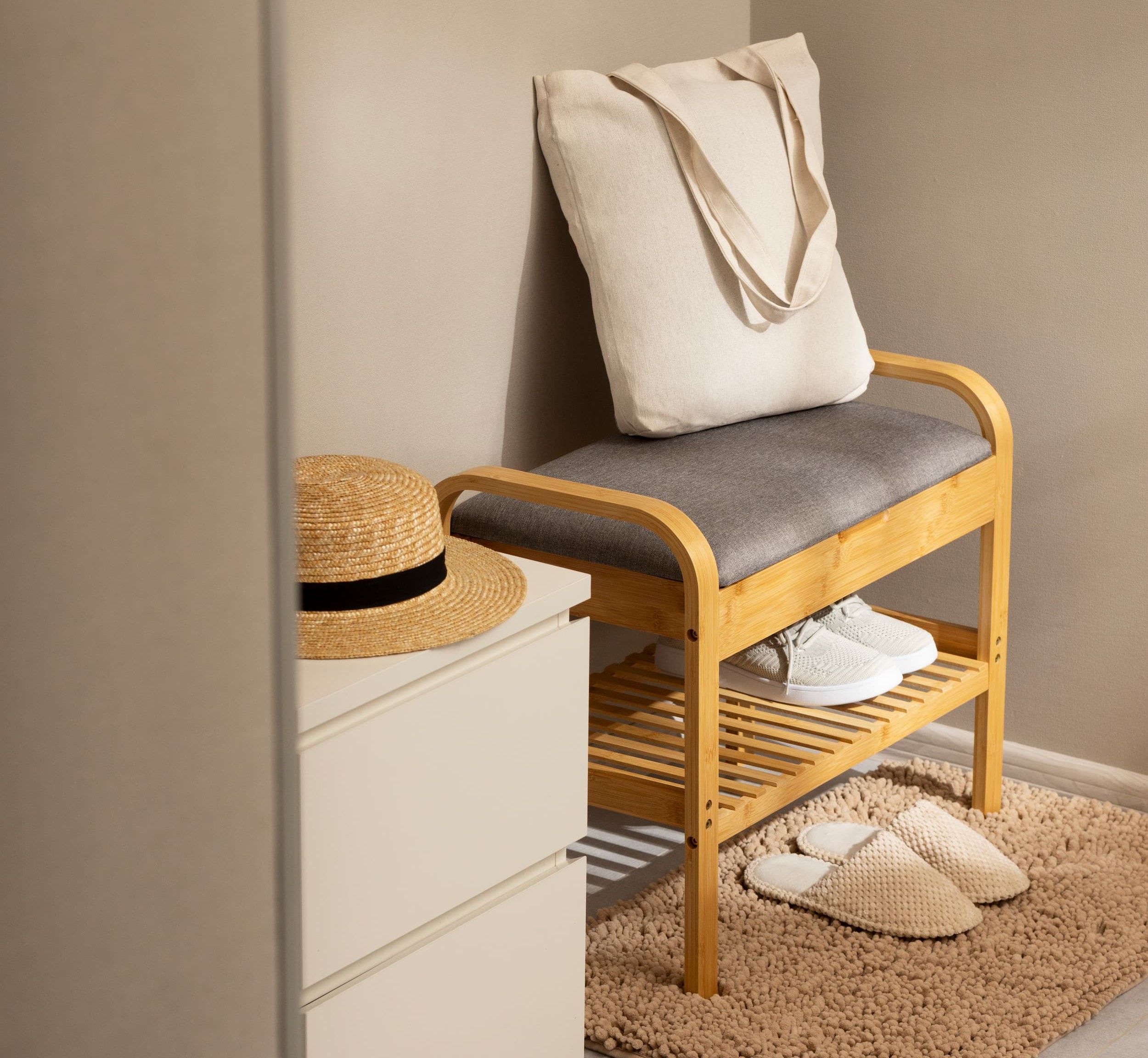 The “Just Us Two” Mudroom: Small But Mighty
