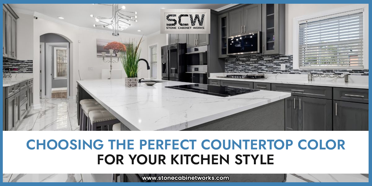 Choosing the Perfect Countertop Color for Your Kitchen Style